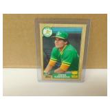 1986 Topps Jose Canseco #620 card