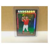 2005 Topps Chrome Drew Anderson /250 #UH106