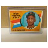 1960 Topps RC Julio Navarro #140 card