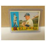 1960 Topps Del Crandall #170 card