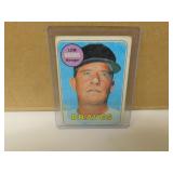 1969 Topps Lum Harris #196 card