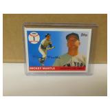 2006 Topps Mickey Mantle #MHR1 Card
