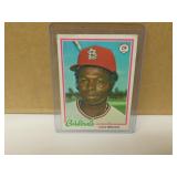 1978 Topps Lou Brock #170 card