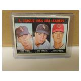 1967 Topps ERA Leaders #233 card
