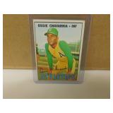1967 Topps RC Ossie Chavarria #344 card