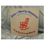 Doc & Merle Watson - Red Rocking Chair