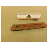 2 - 54' FLAT CAR 'ILLINOIS CENTRAL' 76002 + 45' TR