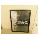 Medal Of Honour Framed Picture - 24 x 31