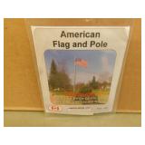3 - AMERICAN FLAG & POLE KIT