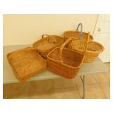 Basket lot various sizes