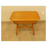 Decorative wooden side table  19X29X23