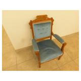 Victorian era Eastlake parlour chair