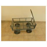 Yardworks metal garden wagon  18X36X21