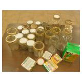 Mason jar lot various sizes