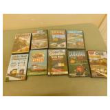 25 - ASSORTED RAILWAY DVD'S