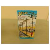 18 - ATLAS TELEPHONE POLES - 12 LARGE + 6 SMALL
