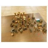 Vintage miniature diecast metal pencil sharpeners