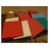 Binders various colours