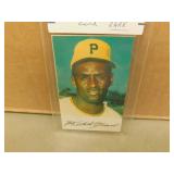 1972 Daily Juice Roberto Clemente Fan Club Card