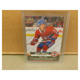 2021-22 UD Cole Caufield Can16 Rookie Moments Card