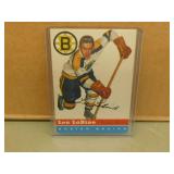 1954-55 Topps Leo Labine #19 Hockey Card