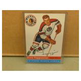 1954-55 Topps Jerry Toppazzini #21 Hockey Card