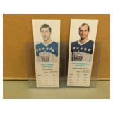 1970-71 Dads Cookies Marshall/ Krake Hockey Cards