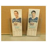 1970-71 Dads Cookies Dornhoefer/Rolfe Hockey Cards