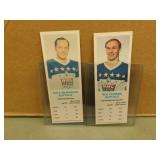 1970-71 Dads Cookies Fleming/ McMahon Hockey Cards