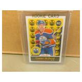 2015-16 OPC Connor McDavid U11 Rookie Hockey Card