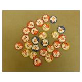 25 - 1990 Parkhurst Hockey Coins - Various Players