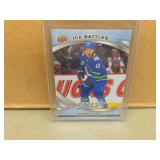 2023-24 UD Quinn Hughes #129 MVP Ice Battles Card