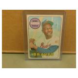1969 Topps Hank Aaron #100 Baseball Card