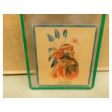 1933  Papoose #47 Lean Wolf Gum Series Card