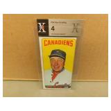 1964-65 Topps Toe Blake #43 Graded Tall Boy Card