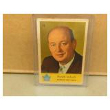 1959-60 Parkhurst Punch Imlach #15 Hockey card