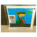 1988 Dinosaur Attacks - 3 Wax Wrappers, 1 of each