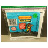 1989 OPC Nintendo Game Pack 4 Wax Wrappers