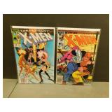 Uncanny Xmen 183 & 189 Newstand Editions - 1984