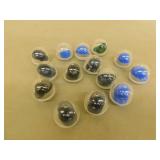 American League Baseball Helmets - Set of 14