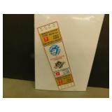 Unused 1987 World Series Game #7 Ticket