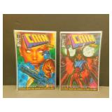 Cain #2 - 1993 - Both Variants of Cover
