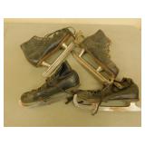 2 Pair Vintage Skates