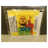 1973 Very Tough to Find Kung Fu - Wax Wrapper