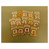 14 of 22 - 1972-73 OPC Shield Sticker Inserts