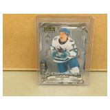 2024-25 UD Macklin Celebrini S8 Showmanship Card