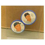 1962 Shirriff Spangler / Amalfitano Baseball Coins