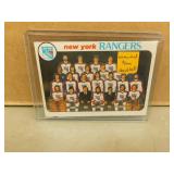 1978-79 OPC New York Rangers #202 Team Checklist