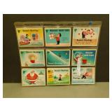 1960 Fleer Yule Laugh Holiday Post Cards-24 Cards