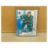 2024-25 UD Macklin Celebrini #135 Rookie Authentic